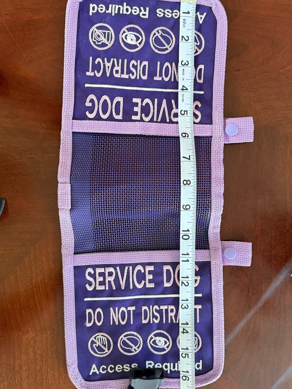 Service Dog Vest in Purple
